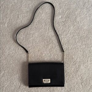 Kate Spade Black Leather Crossbody Bag